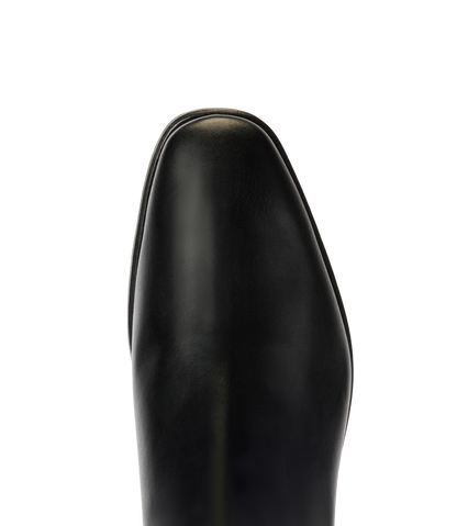 Craftsman boot ebony pull-up leather
