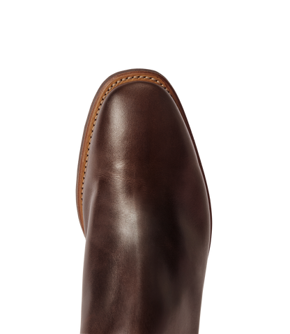 Craftsman boot walnut pull-up leather