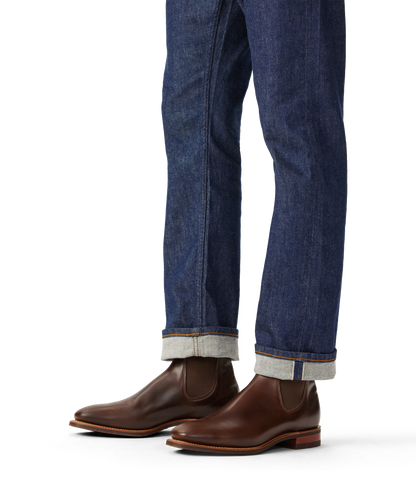 Craftsman boot walnut pull-up leather