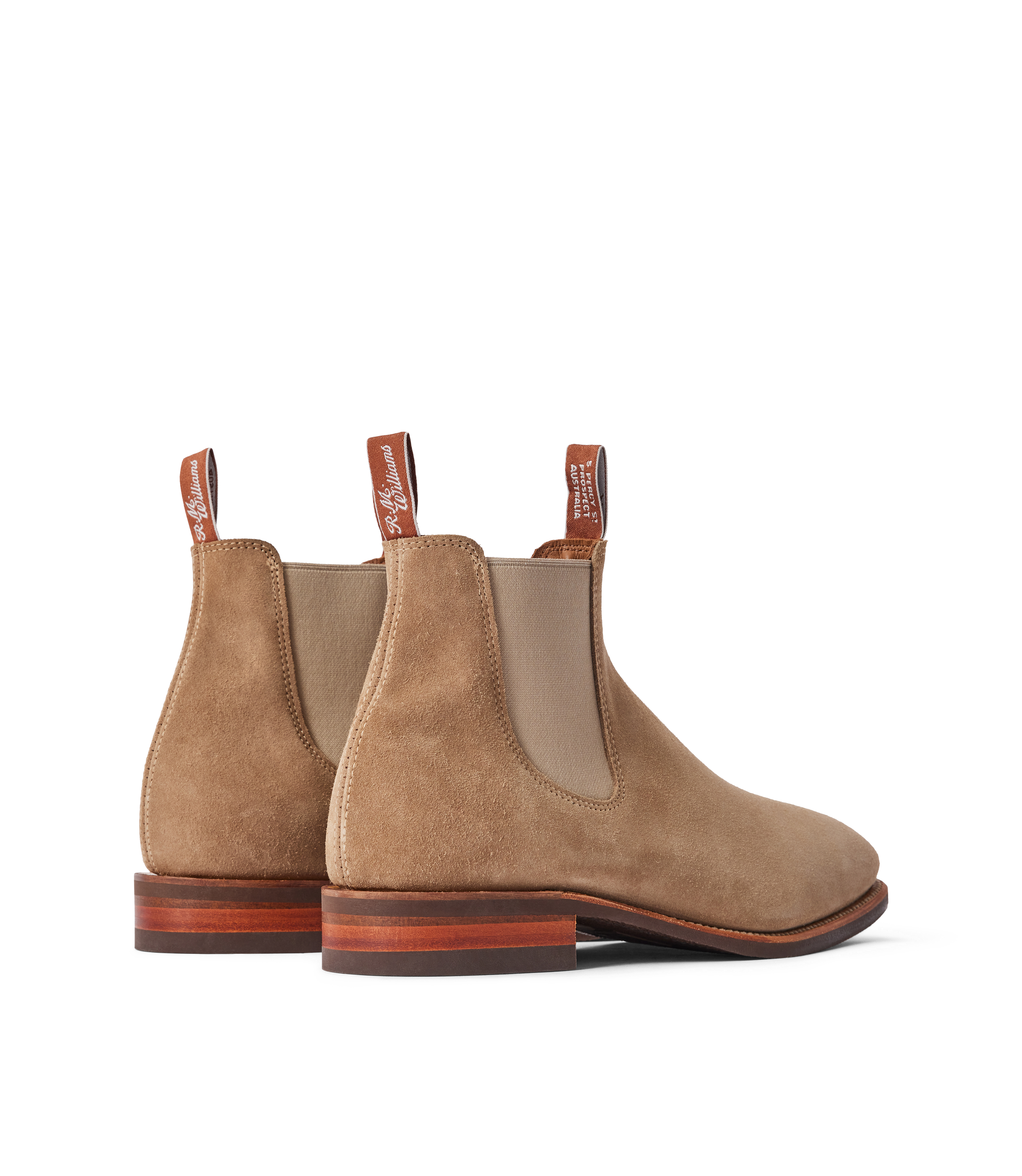 Craftsman boot wood ash suede leather