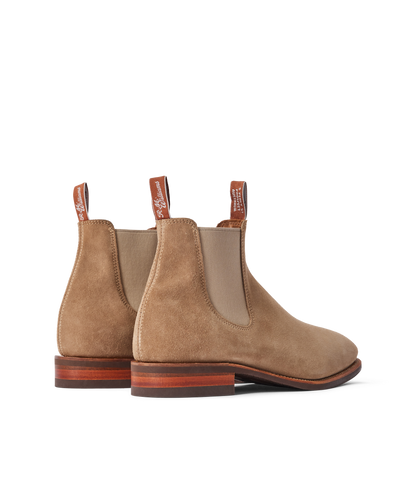 Craftsman boot wood ash suede leather