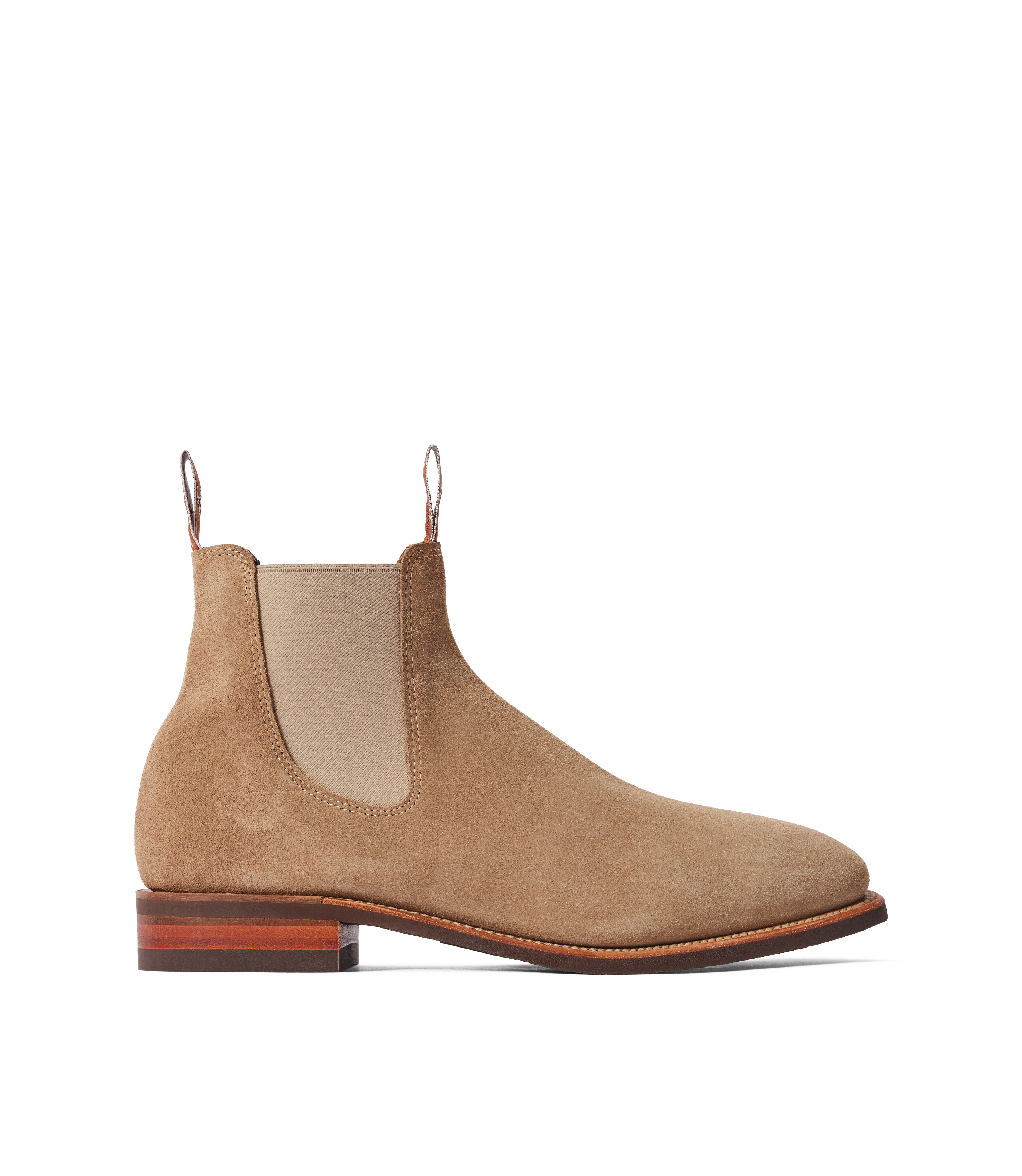 Craftsman boot wood ash suede leather