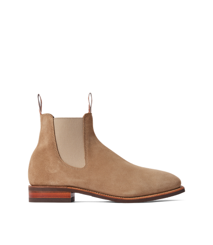 Craftsman boot wood ash suede leather