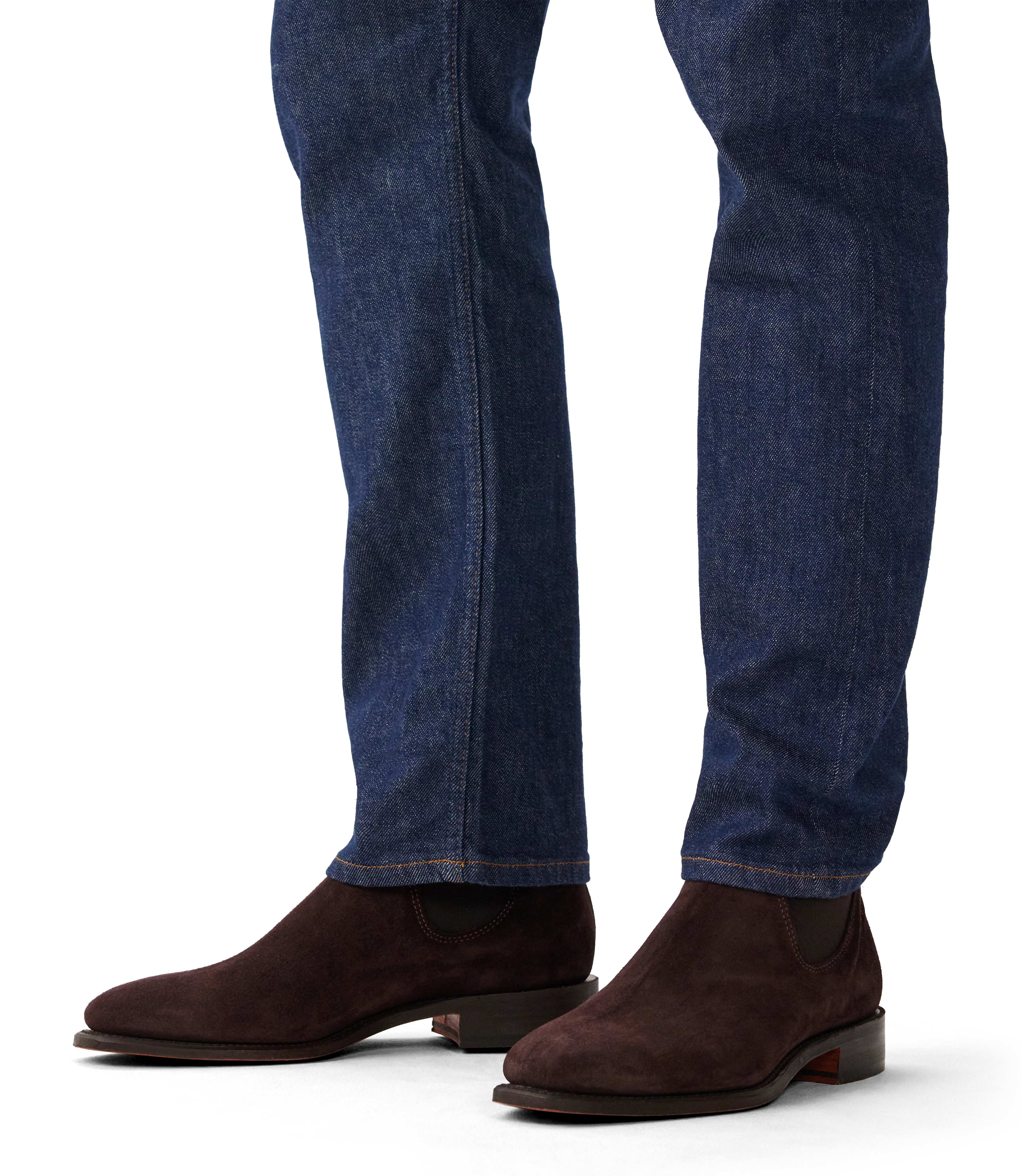 Heritage Craftsman boot blackberry suede leather