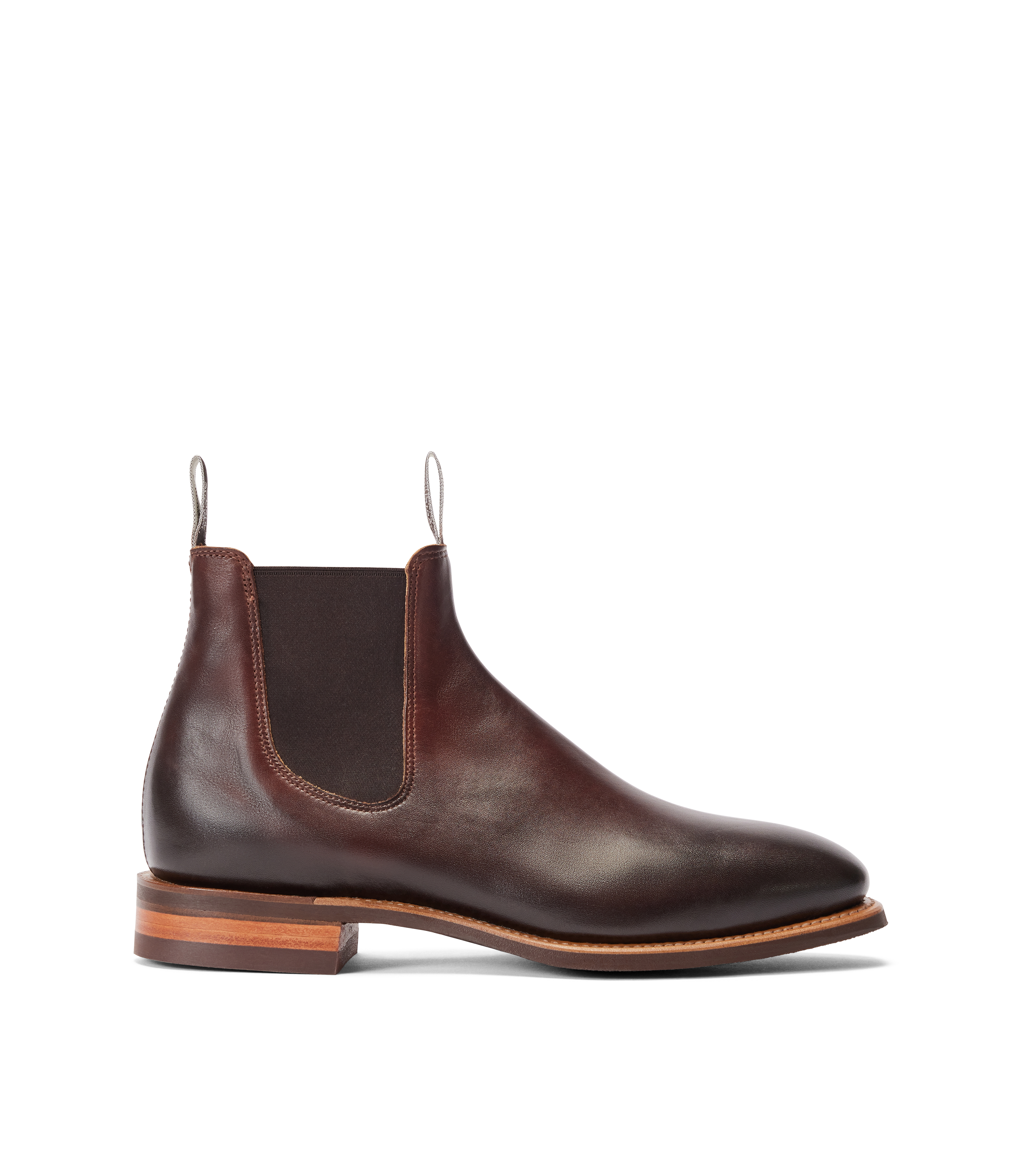 Craftsman boot bordeaux burnished leather