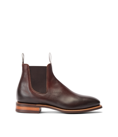 Craftsman boot bordeaux burnished leather