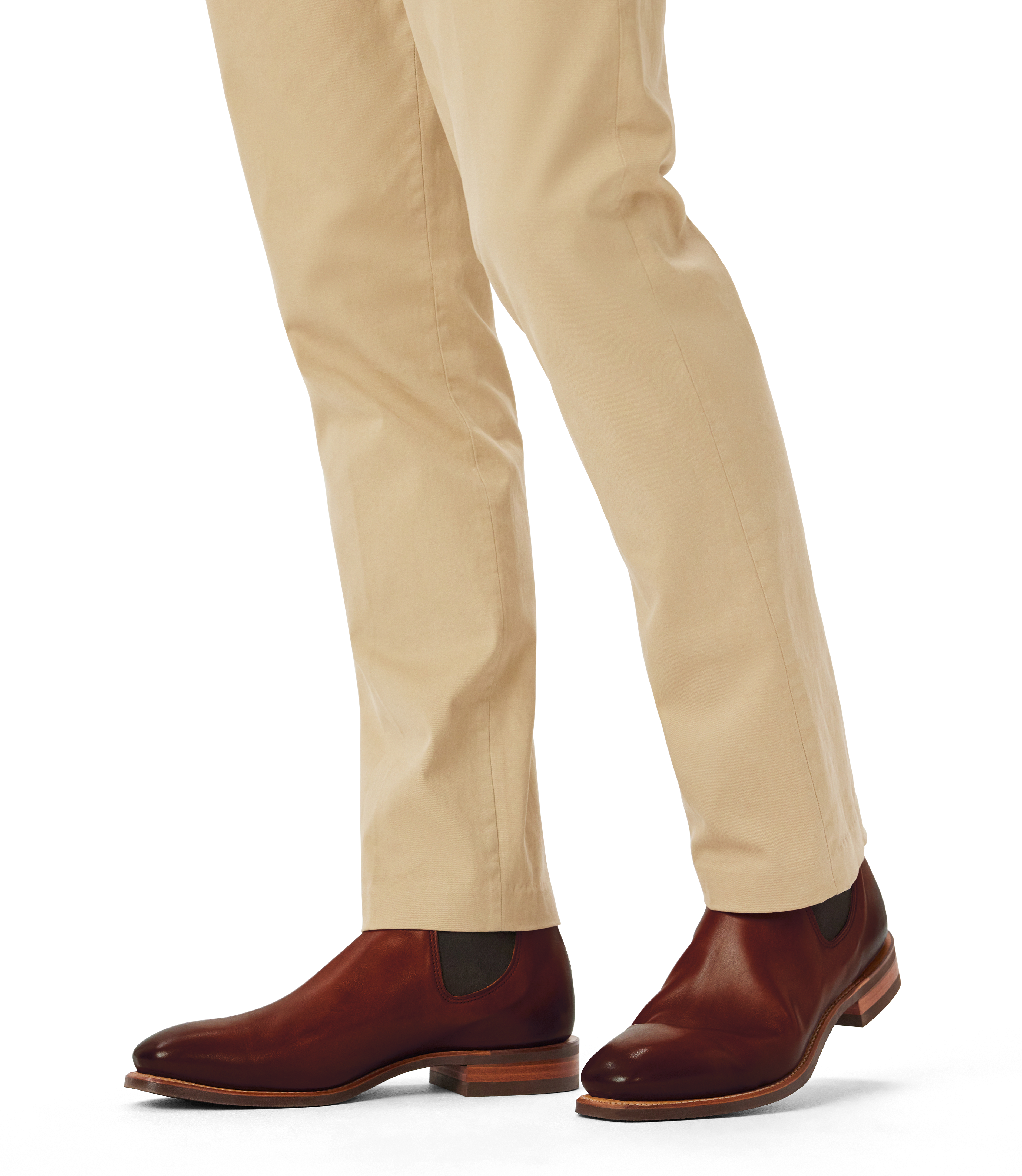 Craftsman boot dark tan burnished leather