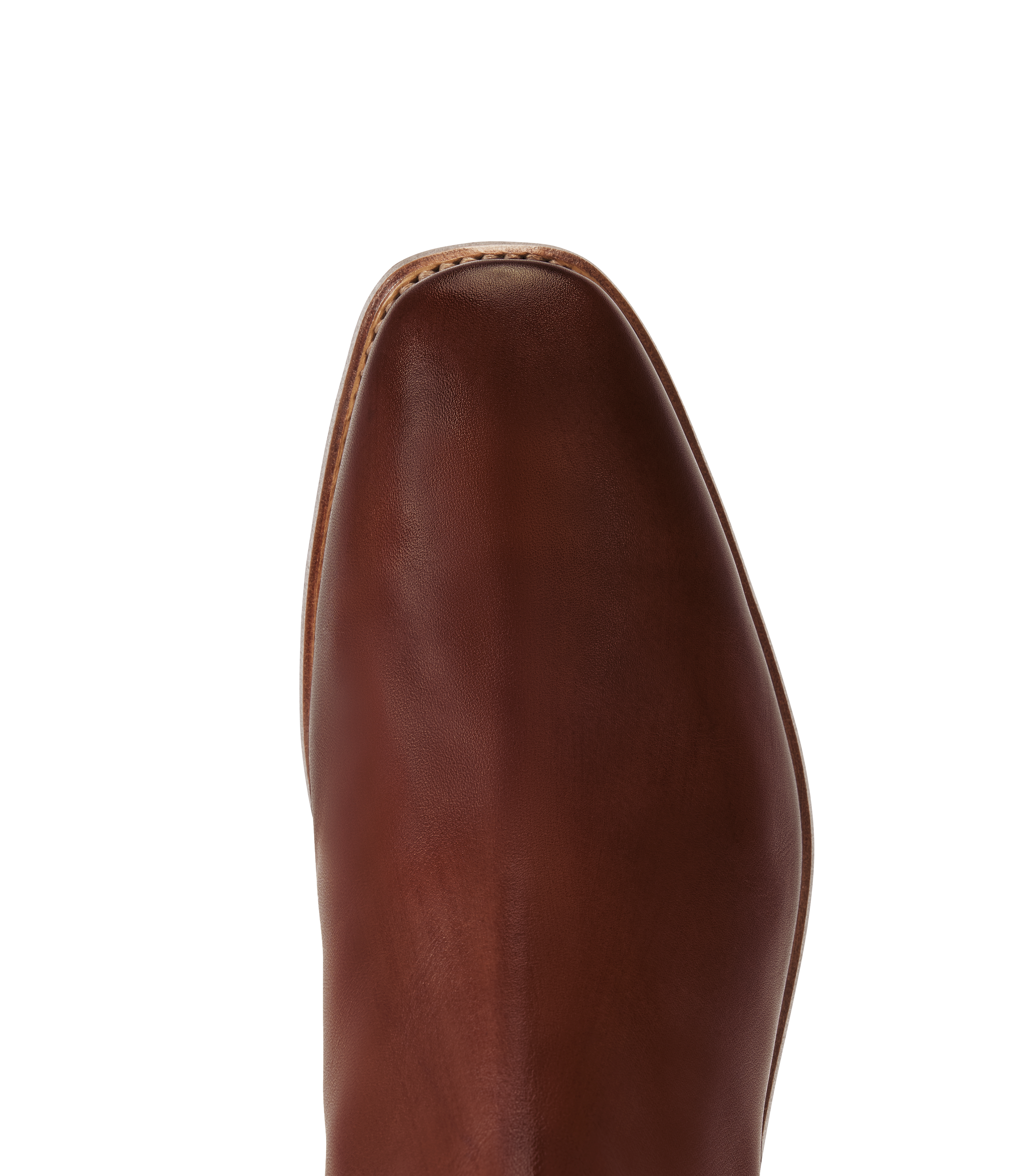 Craftsman boot dark tan burnished leather