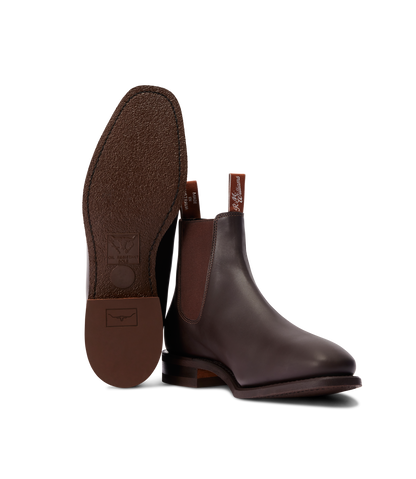 Craftsman boot chestnut yearling leather