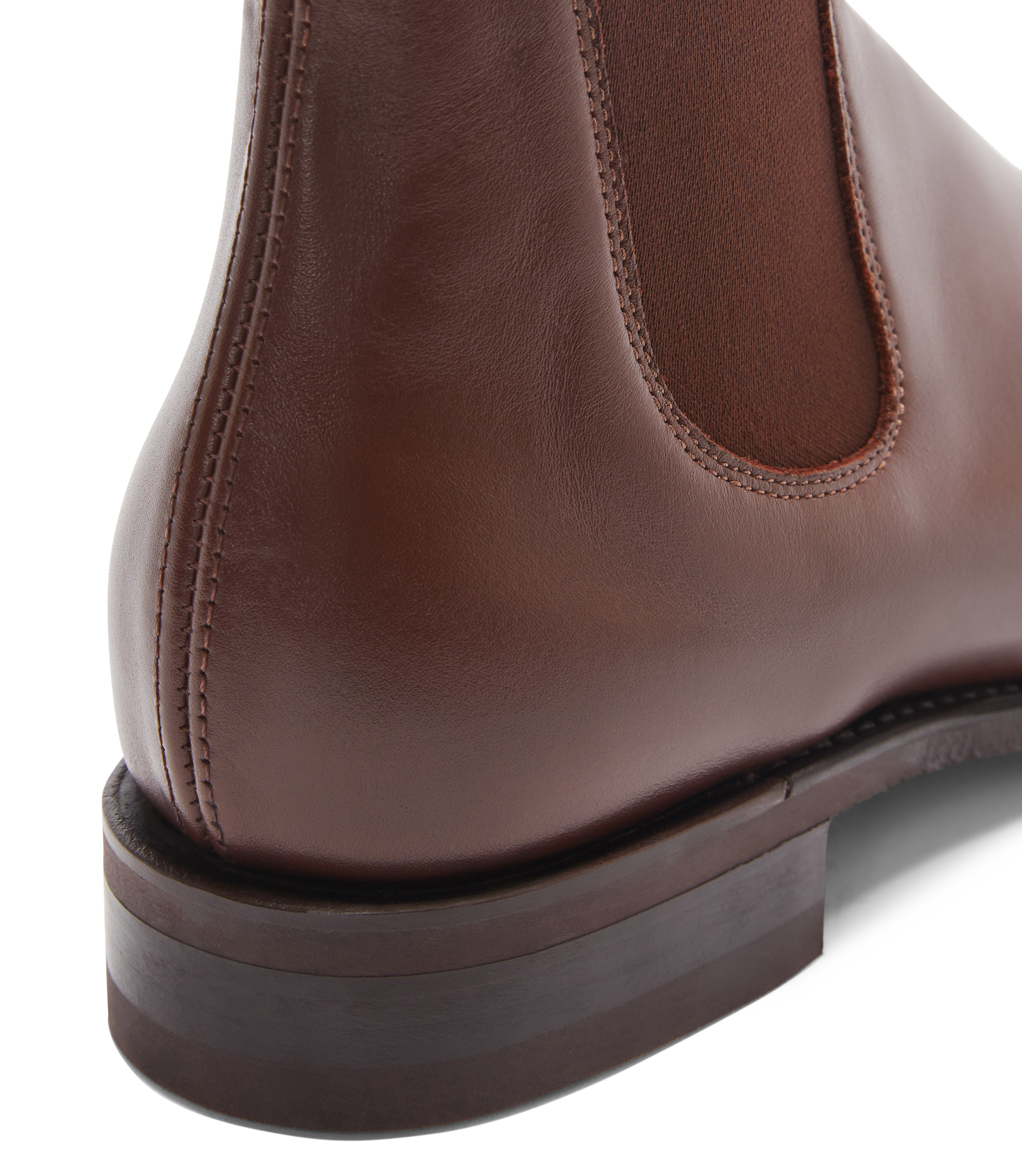 Craftsman boot dark tan yearling leather