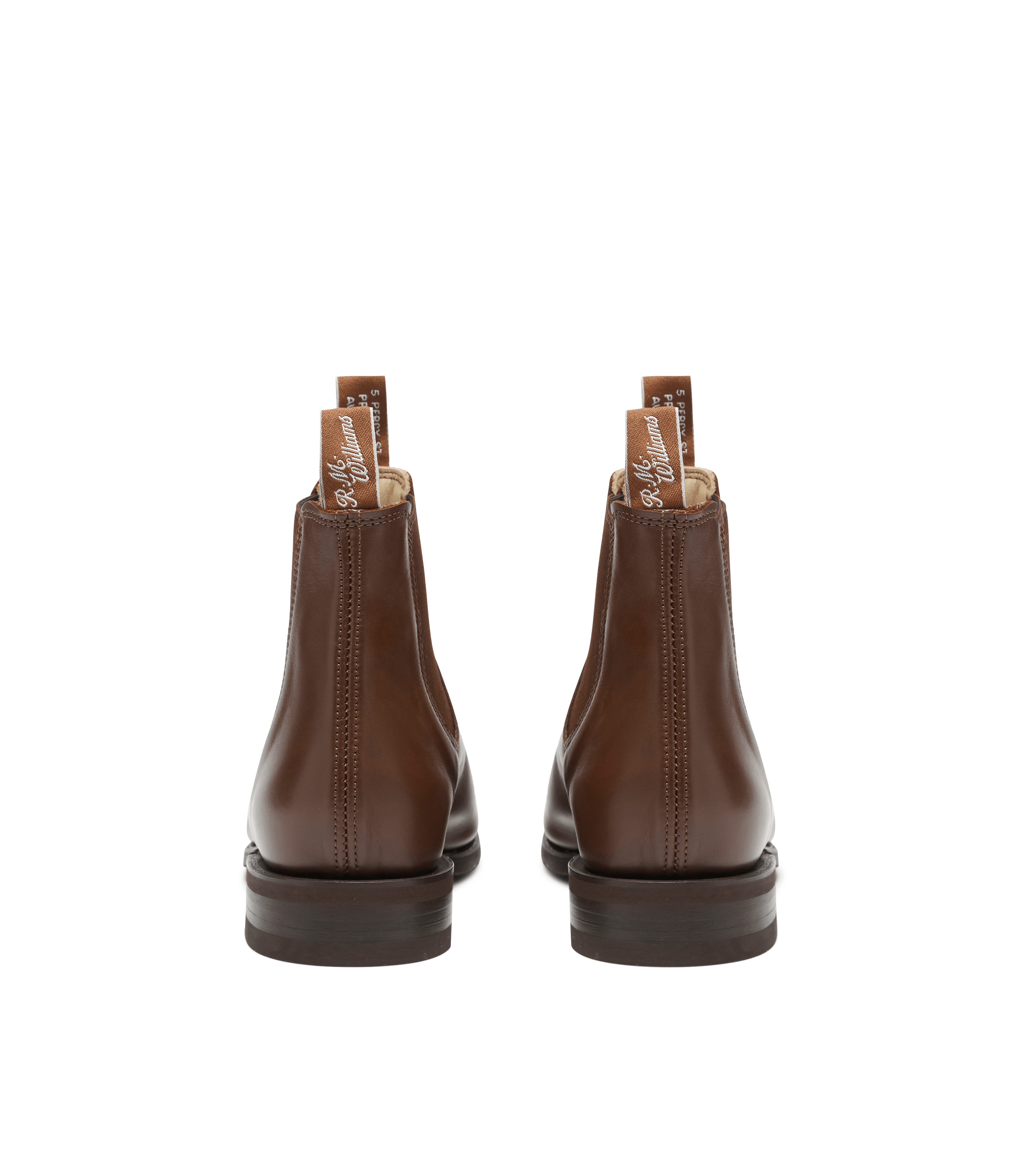 Craftsman boot dark tan yearling leather