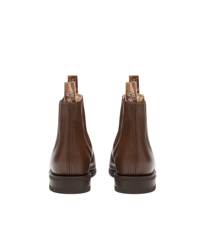 Craftsman boot dark tan yearling leather