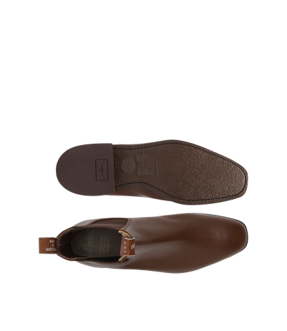 Craftsman boot dark tan yearling leather