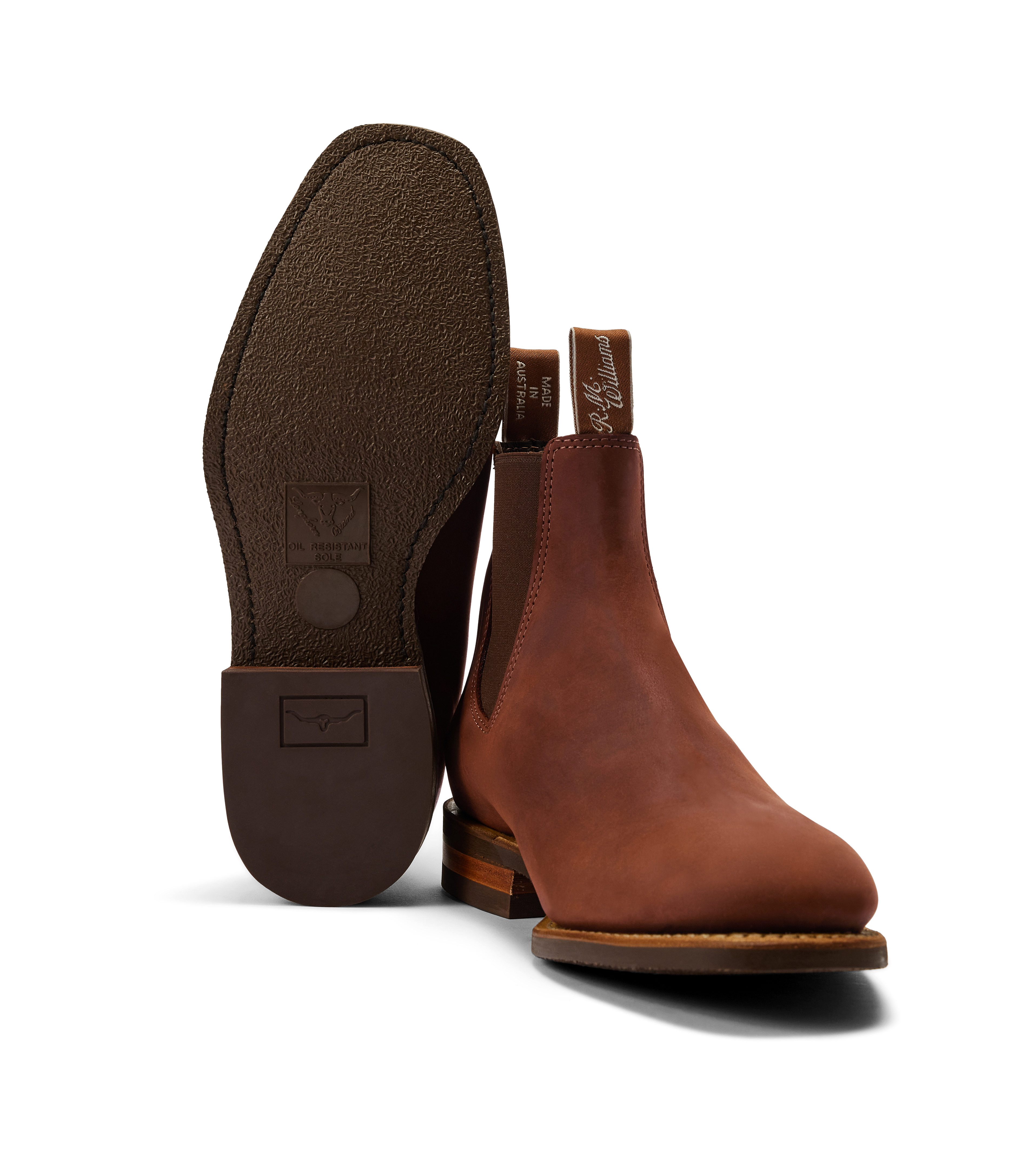Tambo boot bark oiled nubuck leather