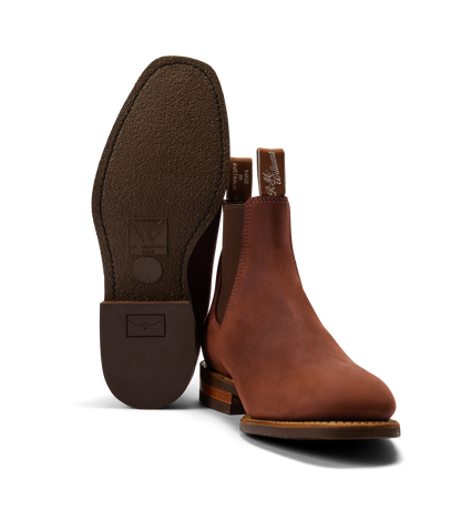 Tambo boot bark oiled nubuck leather