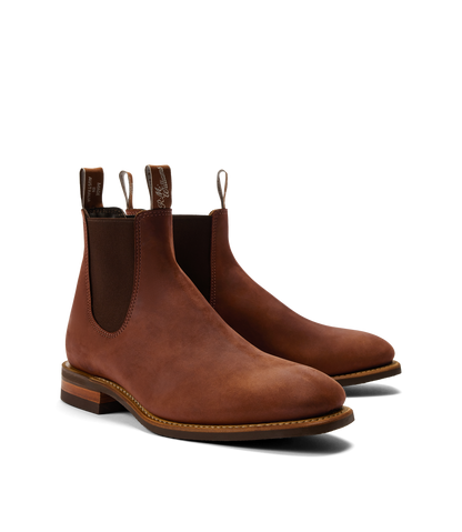 Tambo boot bark oiled nubuck leather