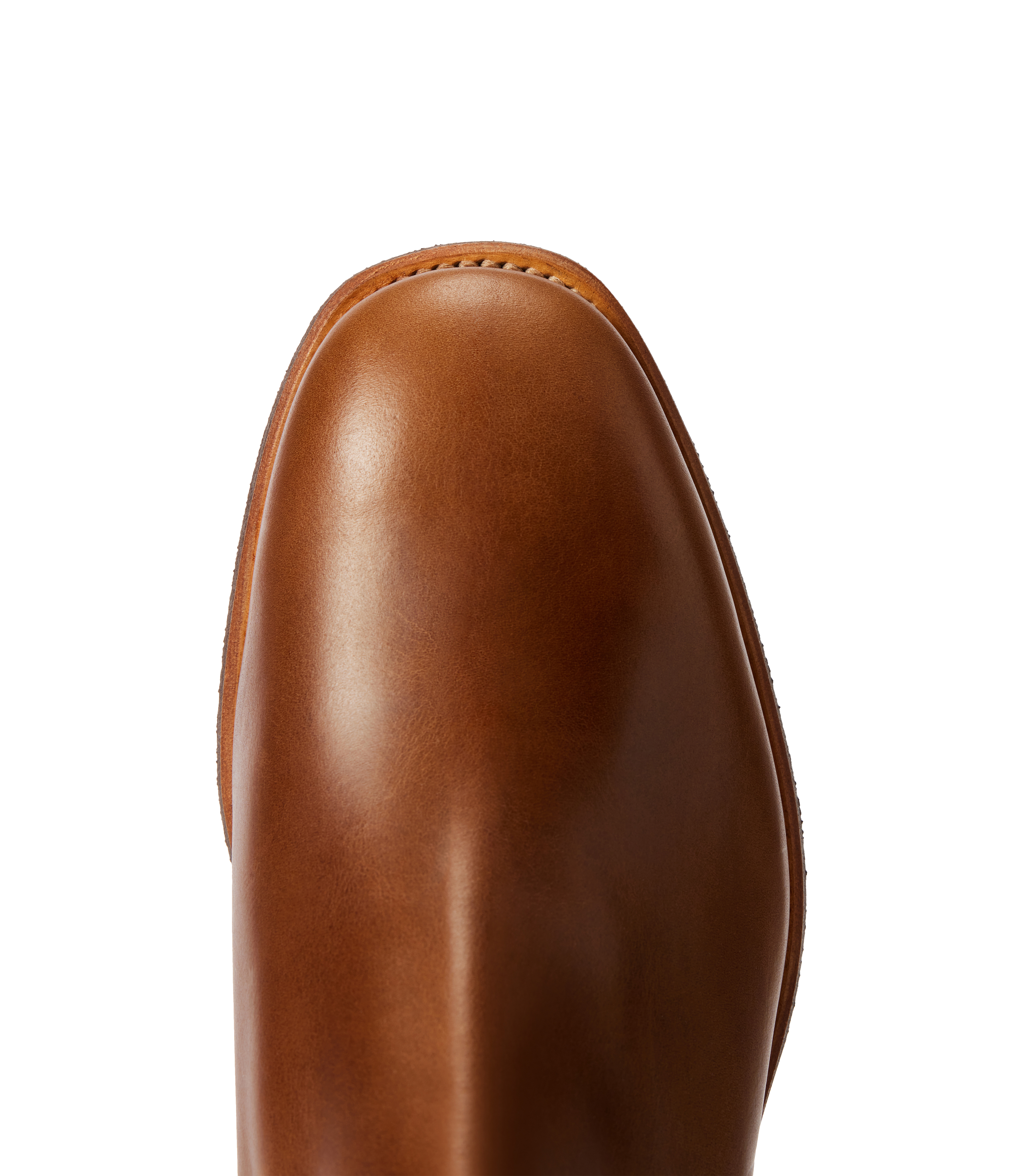 Tambo boot caramel pull-up leather
