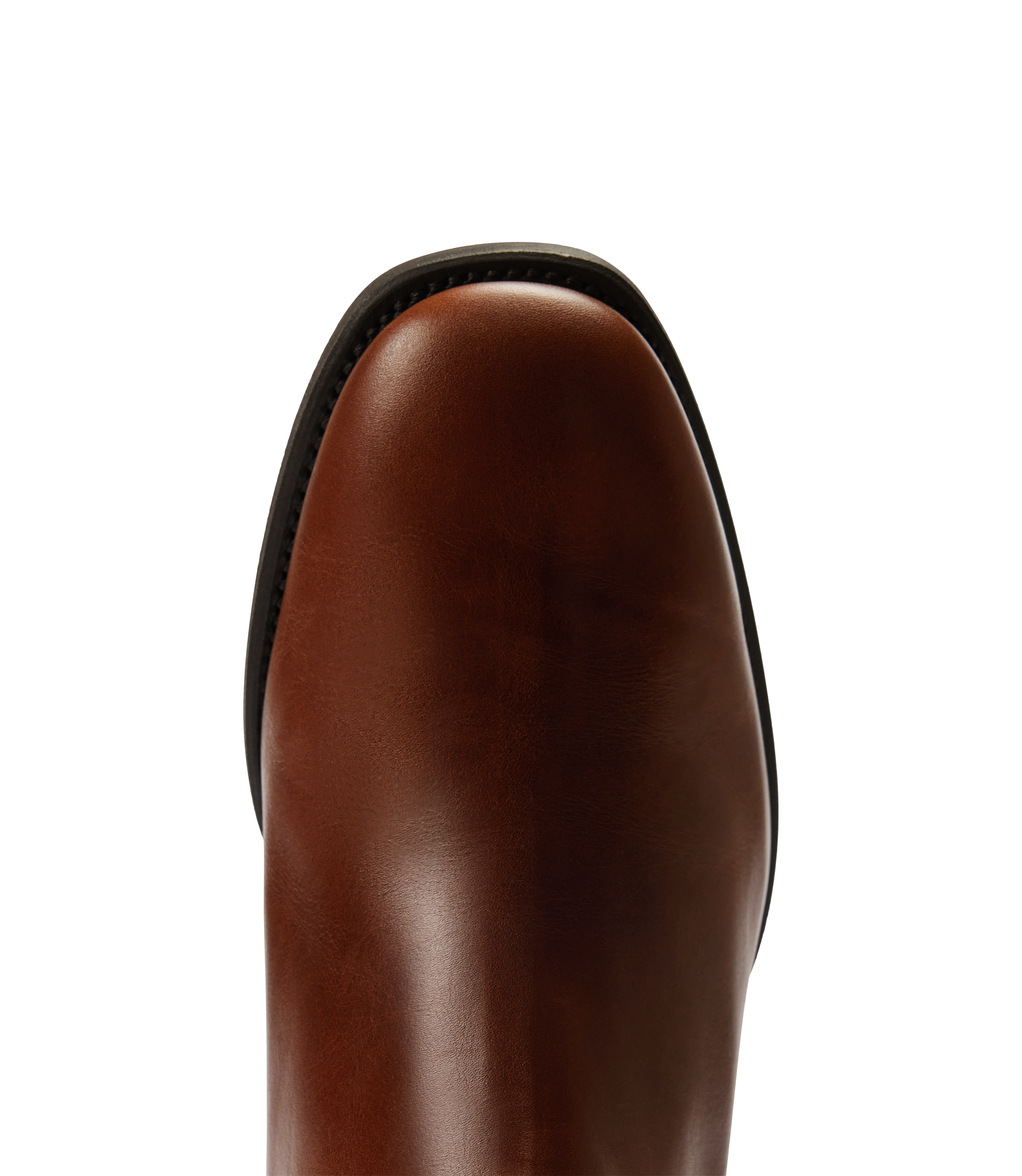 Tambo boot mid brown pull-up leather
