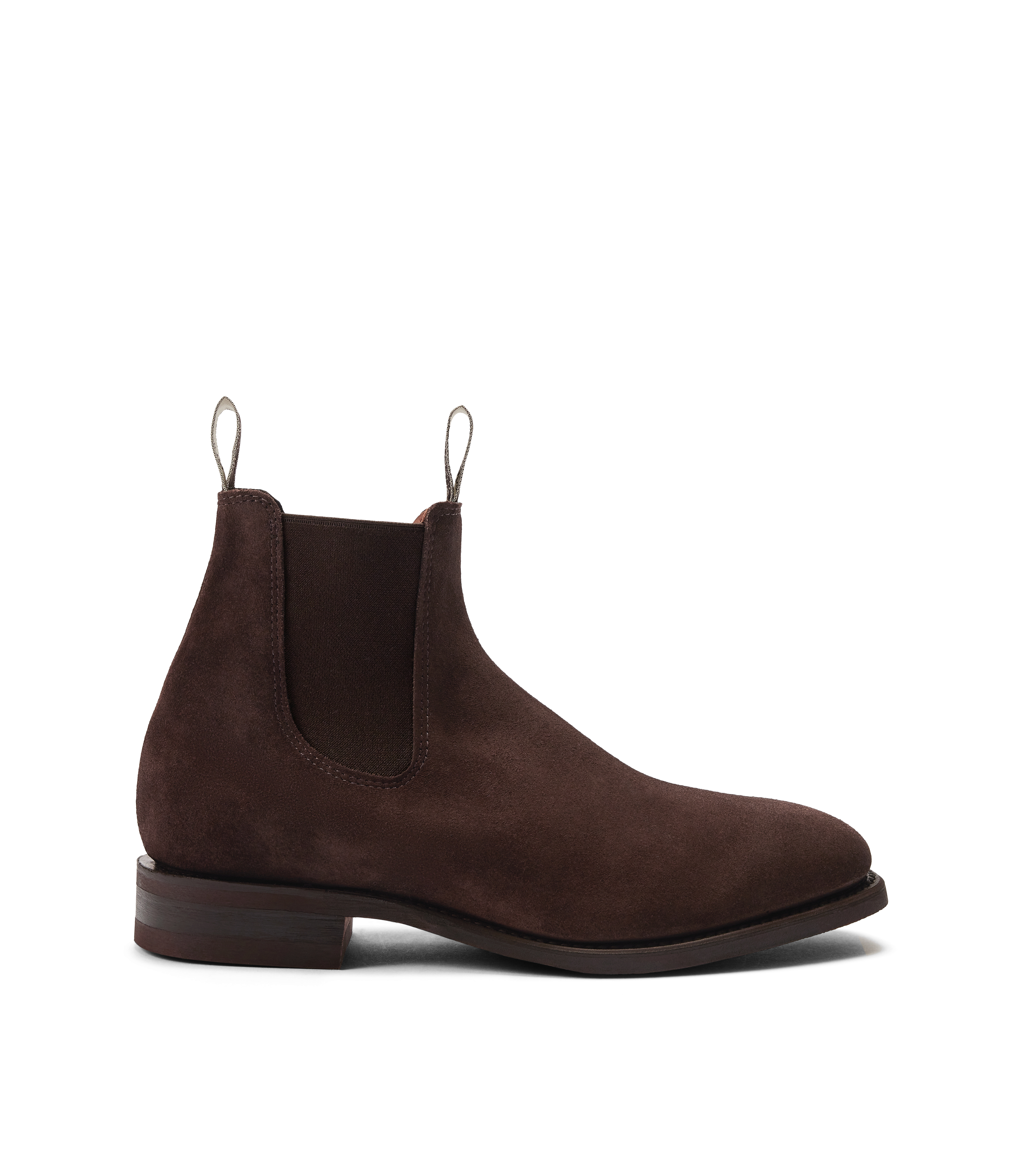 Tambo boot chocolate suede leather