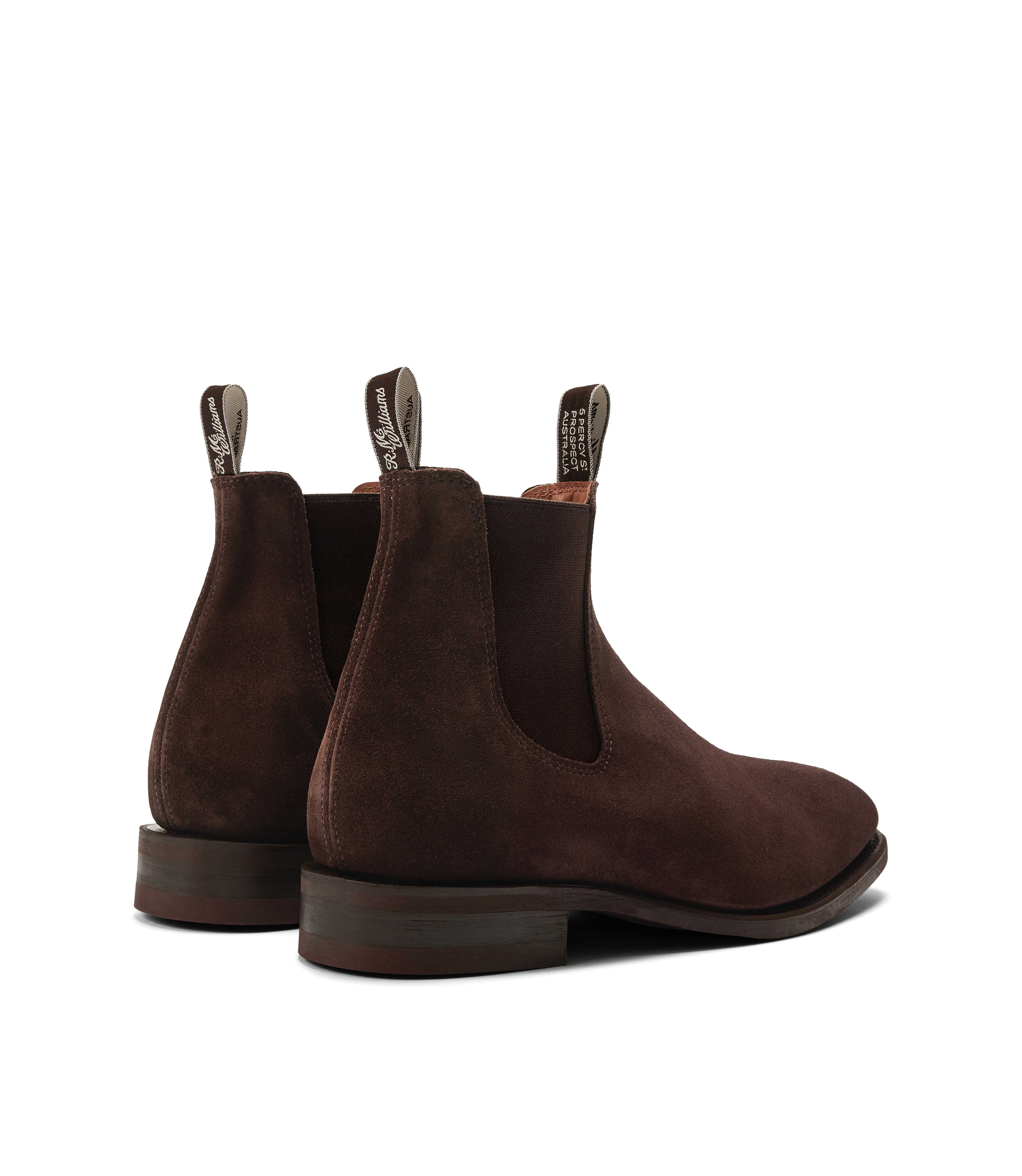 Tambo boot chocolate suede leather