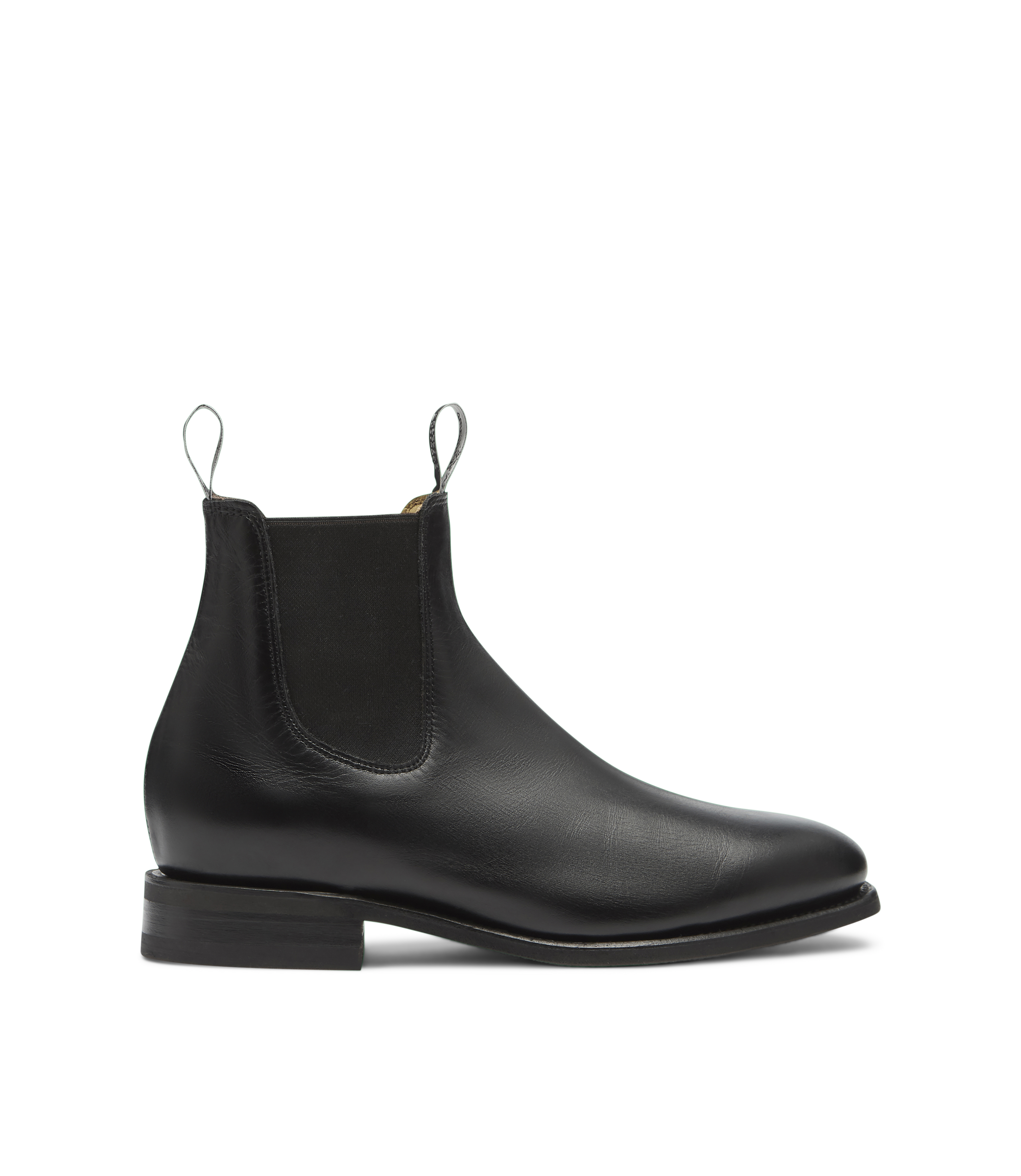 Tambo boot black yearling leather