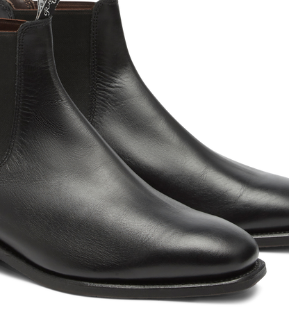 Tambo boot black yearling leather