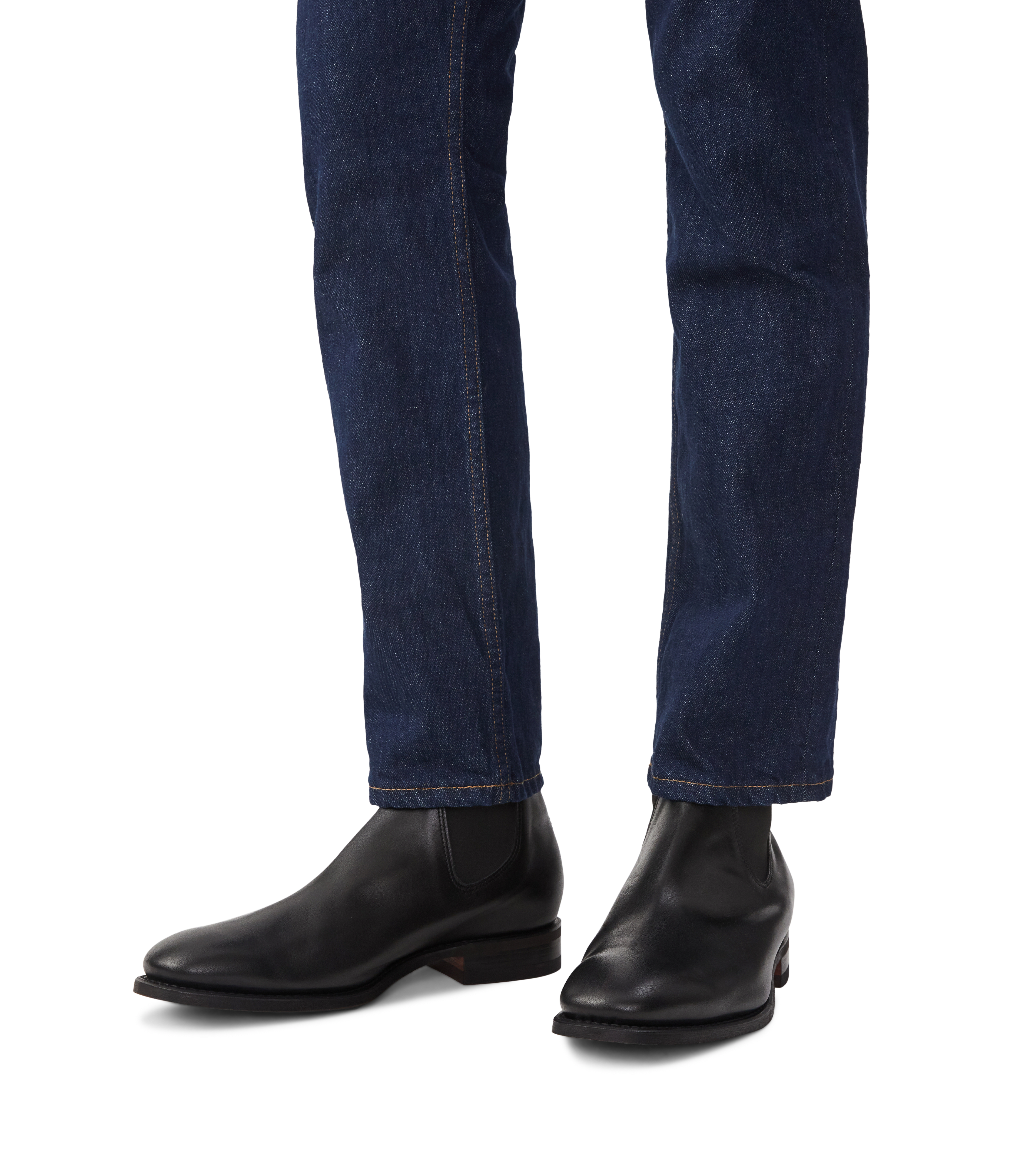 Tambo boot black yearling leather