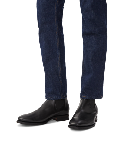 Tambo boot black yearling leather