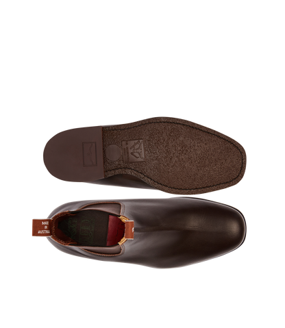 Tambo boot chestnut yearling leather