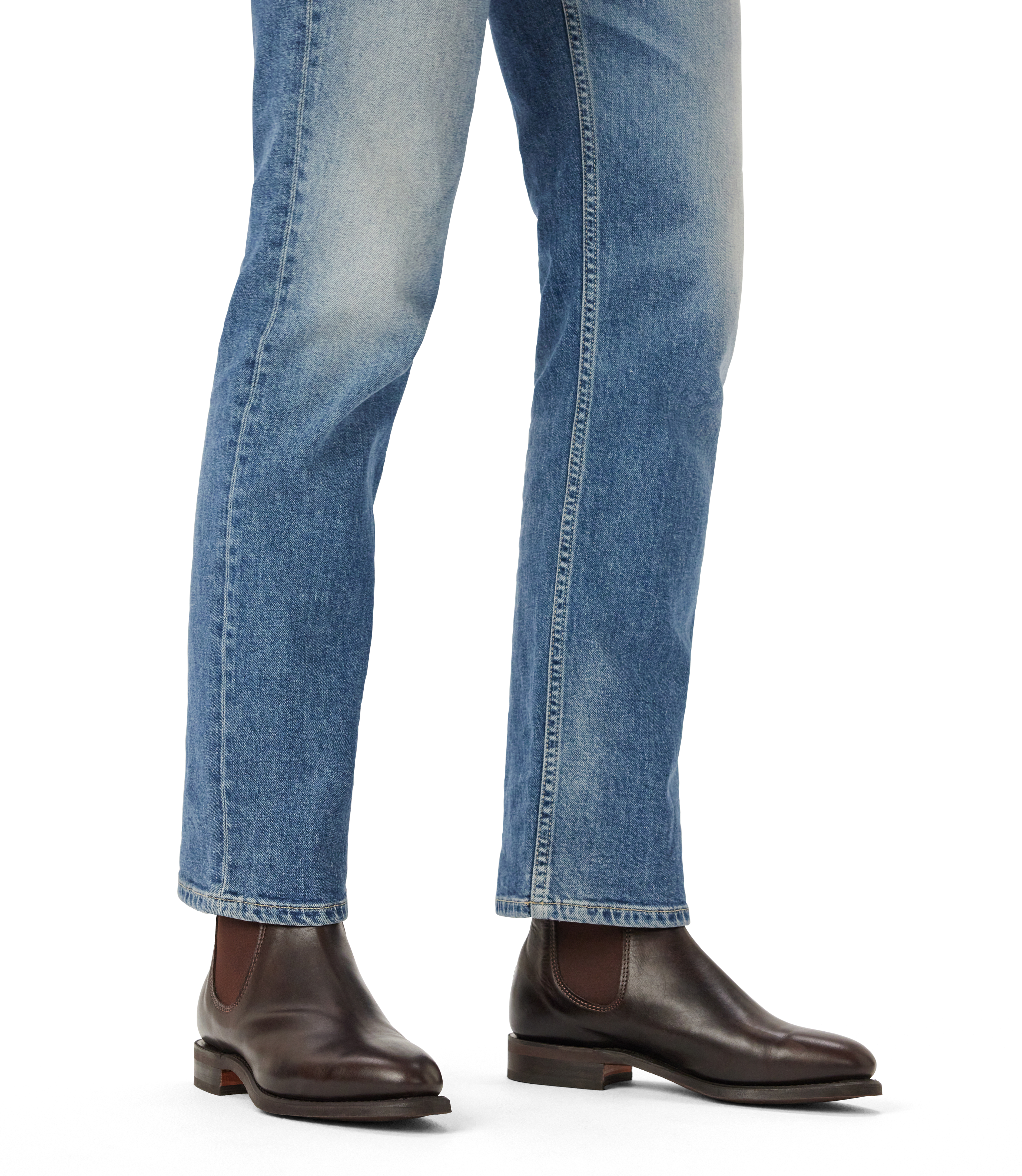 Moriarty boot chocolate pull-up leather