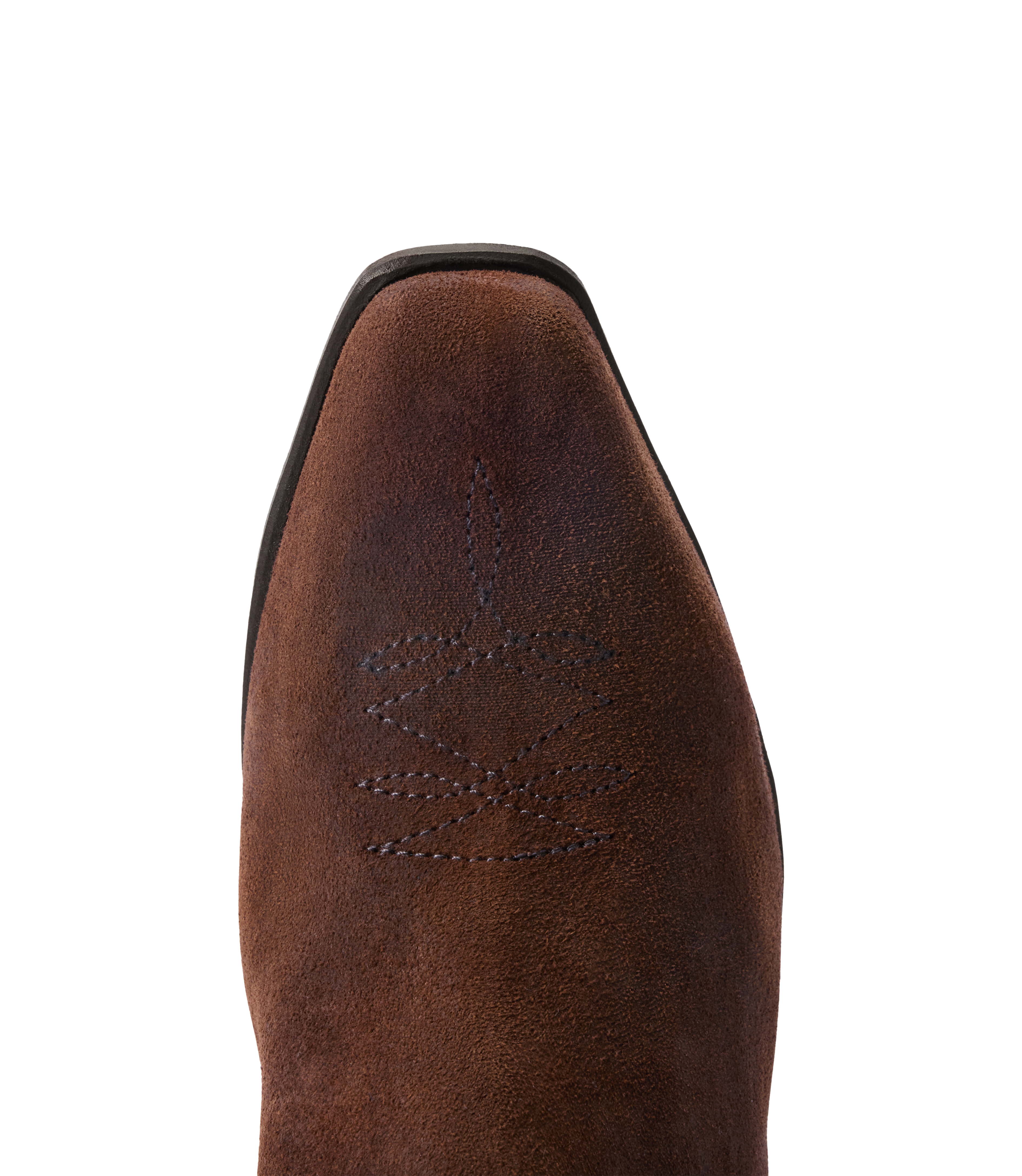 Santa Fe boot ginger waxed suede leather