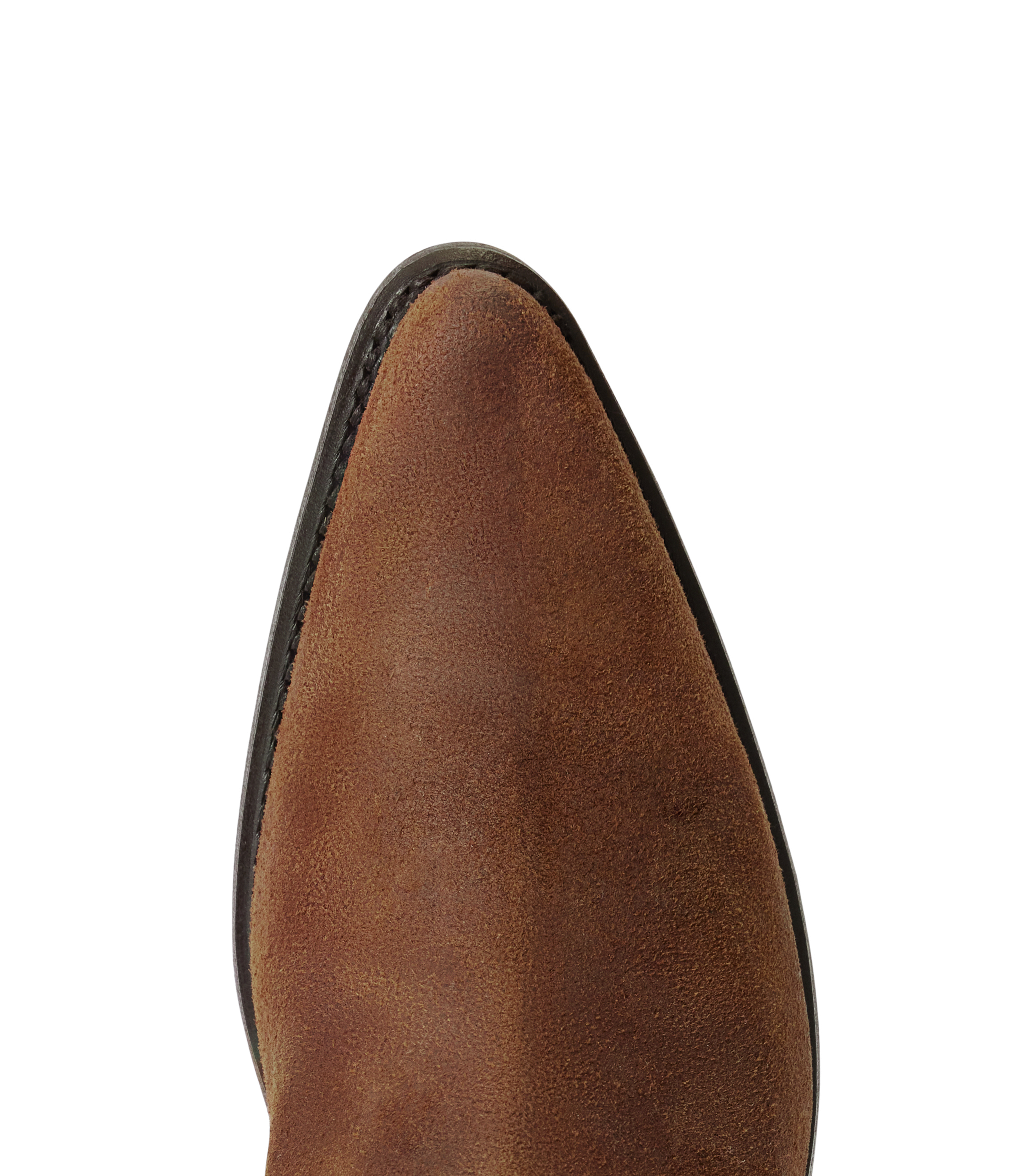 Etta boot ginger waxed suede leather