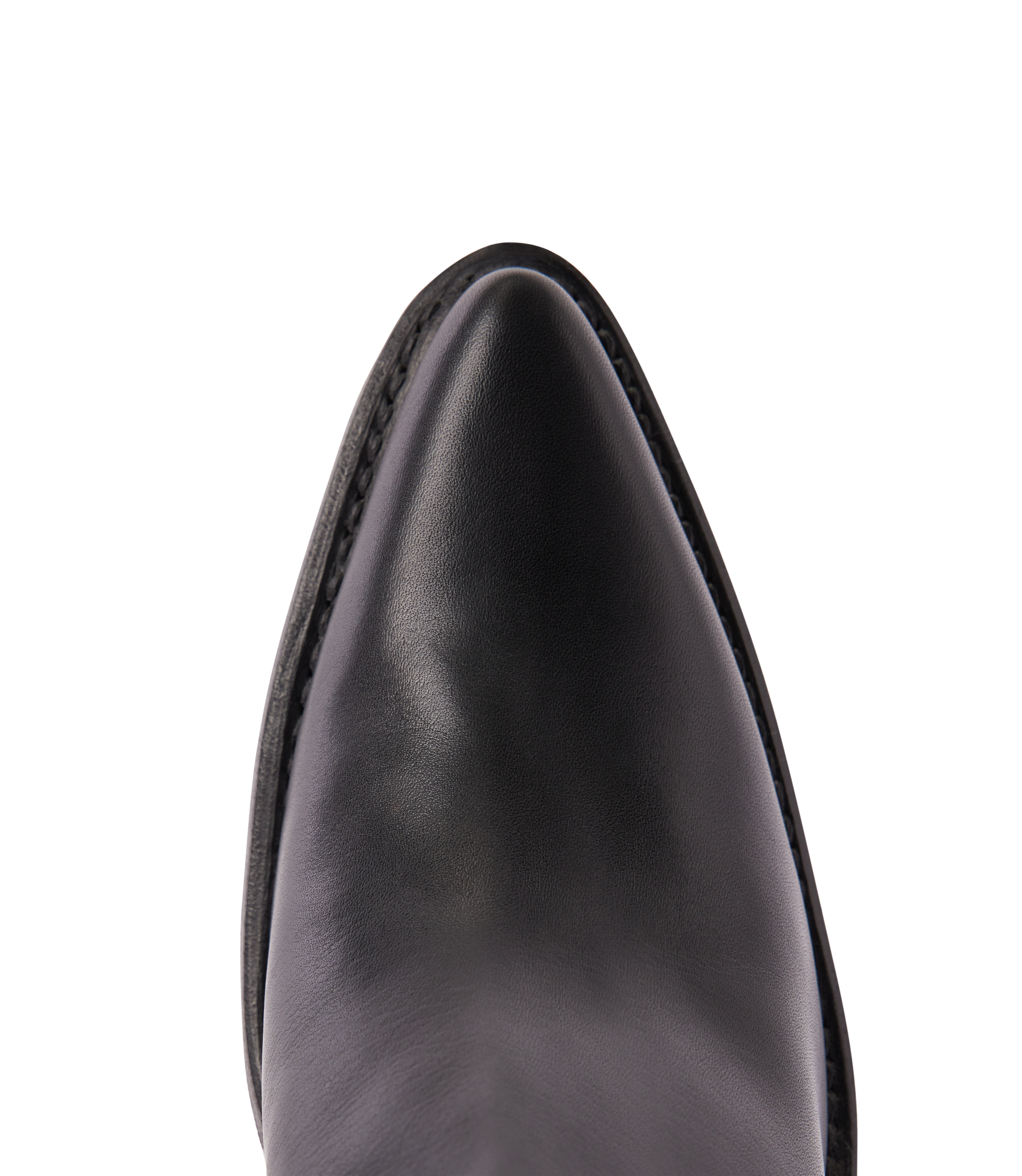 Maya boot ebony aniline leather