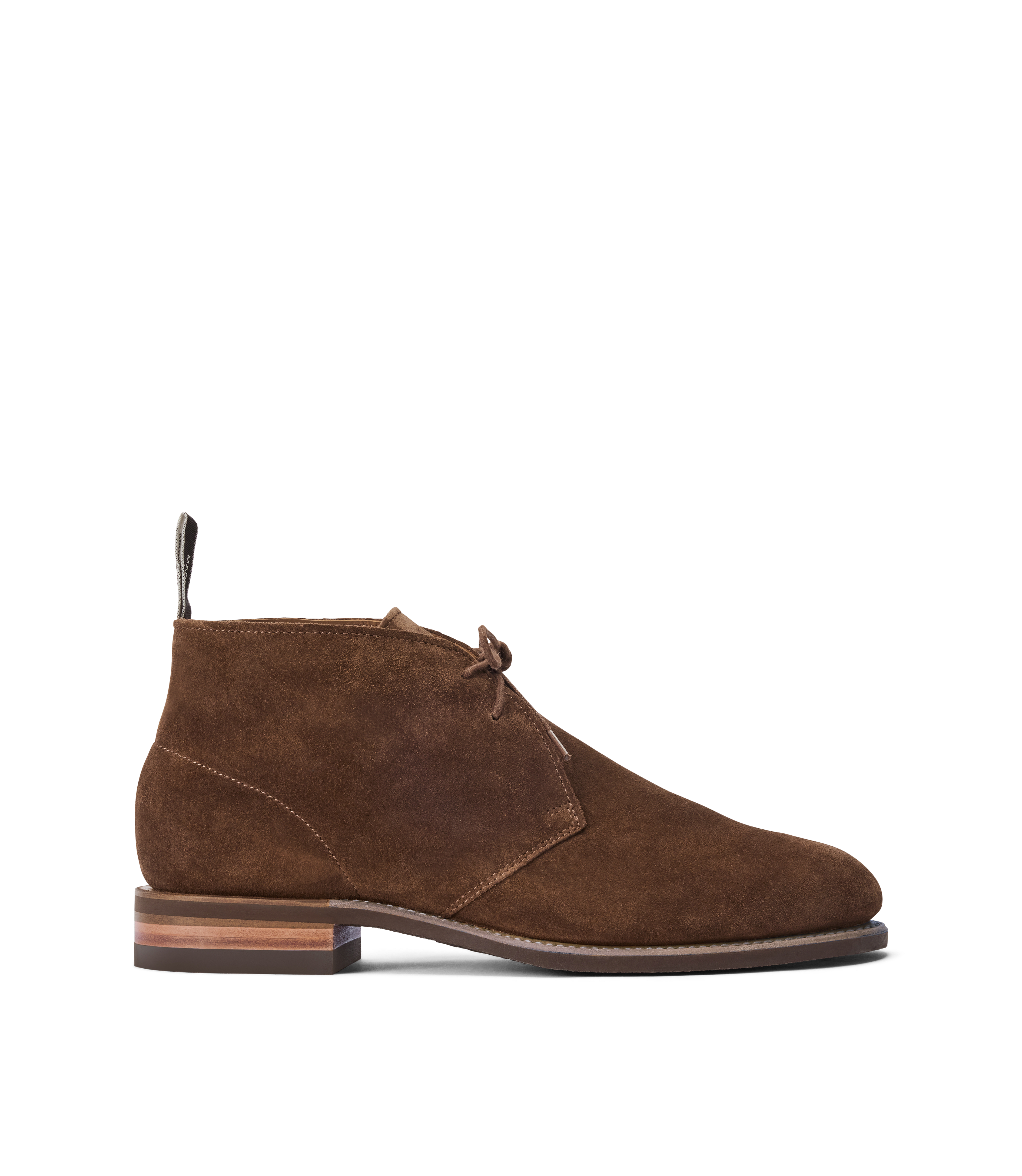 Turnout desert boot brown suede leather