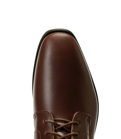 Craftsman Lace boot cafe pull-up leather