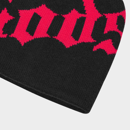 Godspeed OG Logo Beanie (Black / Red)