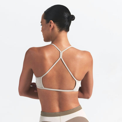 Skims Nikeskims Shine Micro Scoop Bra Truffle And Stone