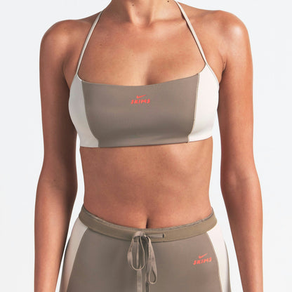 Skims Nikeskims Shine Micro Scoop Bra Truffle And Stone