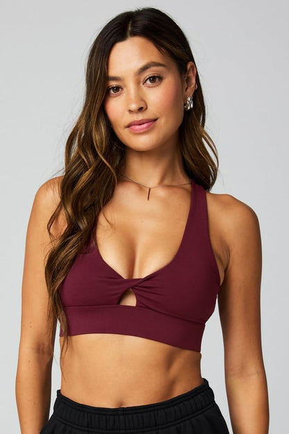 Fabletics Oasis Twist Medium Impact Sports Bra