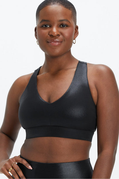 Fabletics On-The-Go Midi Medium Impact Sports Bra