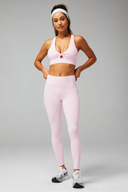 Fabletics Oasis Twist Medium Impact Sports Bra