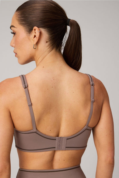 Fabletics PureLuxe Longline Low Impact Bra
