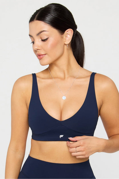 Fabletics PureLuxe Longline Low Impact Bra