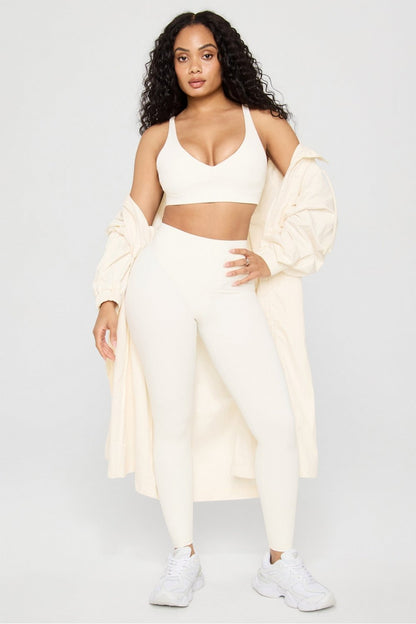 Fabletics PureLuxe Longline Low Impact Bra