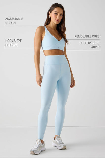 Fabletics PureLuxe Longline Low Impact Bra