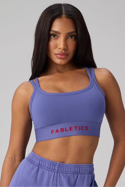 Fabletics Principal Longline Medium Impact Sports Bra