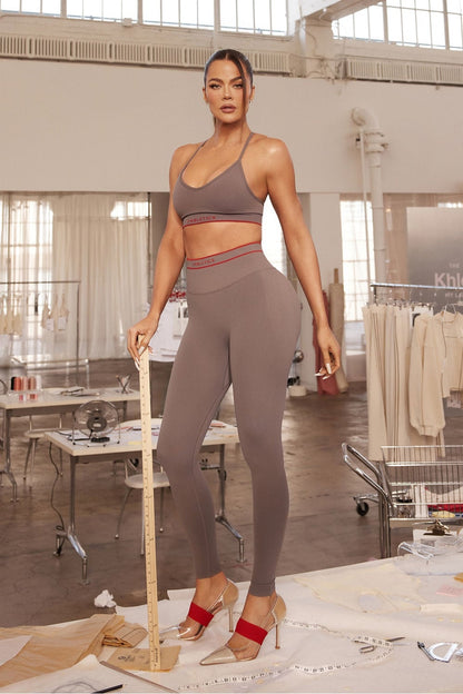 Fabletics Seamless V-Neck Low Impact Bra
