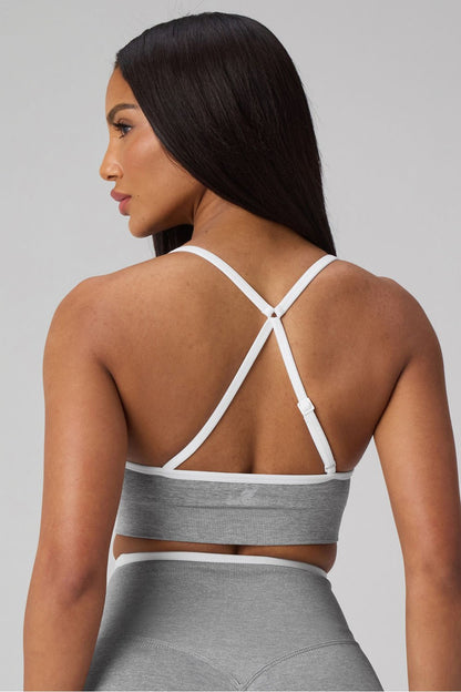 Fabletics Seamless V-Neck Low Impact Bra