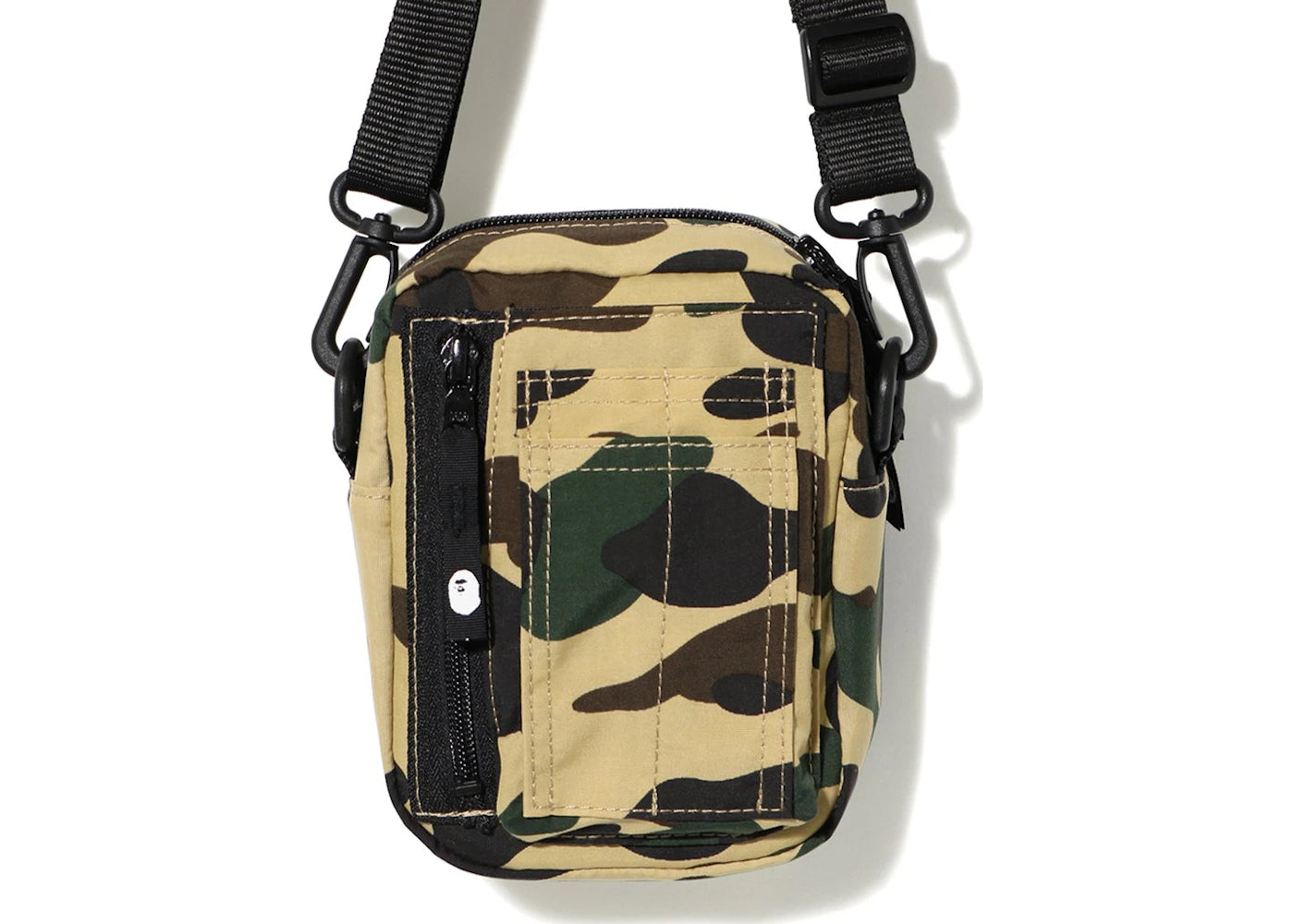 Bape 1St Camo Military Shoulder Bag Yellow
