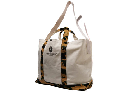 Bape 1St Camo Tote Bag Yellow